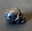 Skullis 1 2  African Pietersite Crystal Skull Hand Carved    105 Carats 21 Grams