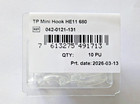 New Genuine Phonak unitron Tp Mini Hook He11 680 10 Pack Ref 042-0121-131