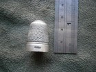 Vintage Sterling Silver Simple Dimpled Unadorned Sewing Thimble 9 2g