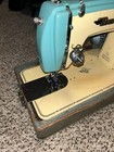 Brother Vintage Sewing Machine Ha4-b2 Model Deluxe Precision Motor Runs-untested