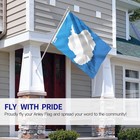 Anley Fly Breeze 3x5 Foot Antarctica Flag - Antarctic Flags Polyester