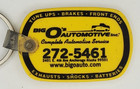 Big Os Automotive Inc Anchorage Ak One Sided Yellow Rubber Advertising Keychain