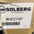 Solberg He-274p Filter Element Polyester Hepa 432 Element Scfm Rating 1ct