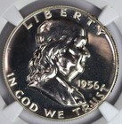 1956 Type 1 Franklin Half Dollar Proof Ngc Pf64 Silver Coin 50c Free Shipping
