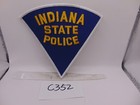 Vintage Obsolete Embroidered Patch Indiana State Police Trooper Patrol