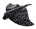 Disney Store Stingray Plush Stuffed Animal Black   White Toy Plushie