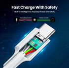 Bulk Lot 3 6ft Type Usb-c To Usb-c Cable 60w Fast Charging Pd Cord Rapid Charger