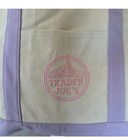 Trader Joe   s Canvas Large Purple Shopping Bag Limited  Tote Lavender New W tags
