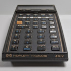 Hewlett Packard Hp 41cv Calculator With Surveying 1 Module