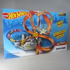 Hot Wheels Spin Storm Action Track Play Set W  Dual Motorized Booster