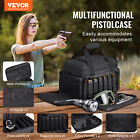 Vevor Range Bag For 4 Pistols Tactical Gun Range Bag Single Shoulder Strip Black