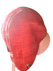 Desirable Vintage Capella Swim   Bathing Cap Textured Red Rubber From Spain