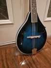 Vintage Mirio Turquoise Mandolin  Walnut Bridge-excellent