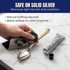 Metal Polish Paste - 1 76oz Usa-made Silver Polish For Solid Chrome  Stainless S