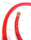 50   Ft 2 0 Gauge Awg 25  Red   25  Black Power Ground Wire Sky High Ga Ft 