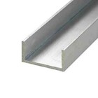 Aluminum U-channel 8 Feet 1  Leg X 2  Base Width X 1-3 4  Inside X 1 8  Thick