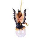 Pt Amy Brown Designer Fairies Cordelia Bubble Rider Fairy Ornament