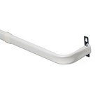 Adjustable Wrap Around Curtain Rod Set W  Mounting Hardware Window Treatment