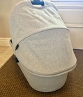 Uppababy Vista Cruz V2 Bassinet With Canopy In Greyson Pristine