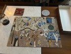  carnival Of Harlequin   joan Miro  Springbok Special Edition Puzzle Box Vtg  65