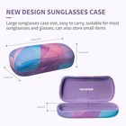  Hard Shell Sunglasses Case  Classic Large Glasses Case For Sunglass  Pink