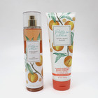 Bath   Body Works Pretty As Peach Mist   Body Cream 2-piece Set For Women     New