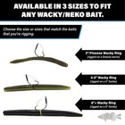 Wacky Rings  100pk      O-rings For Wacky Rigging Senkos worms soft Stickbaits