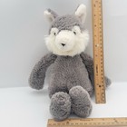 Jellycat Of London Plush Bashful Gray Wolf White Stuffed Animal Medium 12 