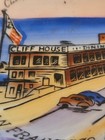 Vintage Souvenir 3  China Plate Hand Painted Japan Cliff House San Francisco