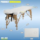 Massage Bed Portable Folding Beauty Spa Table For Facial Carespa Tattoo cream