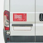 30pack Dot Annual Vehicle Inspection Forms And Stickers 30-pk 3-ply Vehicle Insp