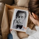 James Roger Moore Canvas Art Poster And Wall Art Picture Print Modern Family Bed