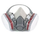 17 In1 Half Face Gas Mask Facepiece Spray Painting Respirator Safety Suit F 6200
