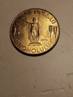 1976 Hawaii Dollar Souvenir Token     Waikiki Beach   King Kamehameha I     Brass