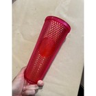 Rare Starbucks 2019 Holiday Studded Tumbler Neon Pink 