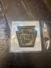 Pennsylvania Railroad Prr Enameled Conductor Badge Lapel Pin Hat 1900   s Antique