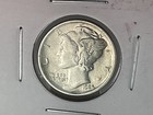 1925-d Denver Mercury Dime 10c  Higher Grade  Great Strike  Meaty Coin 
