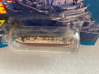 Damaged Card Miniature Hms Titanic Ocean Liner Ship In A Bottle Micro Machines