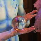 Clear Acrylic Contact Juggling Ball 4  - 100mm Great For Beginners  Isolation   