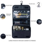 Large Capacity Toiletry Bag Travel Bag With Hanging Hook For Men   Women