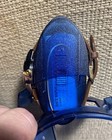 Disney Mickey Mouse Blue Dial Date Quartz Watch Brown Leather Strap 2 Sr626sw