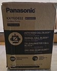 Panasonic Kx-tgd832 Cordless Phone Answering Machine W  2 Handset  new Open Box 