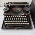 1930s Underwood Standard Portable Typewriter 4-bank Original Case Serial 443866