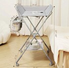 Portable Baby Changing Table Foldable Diaper Changing Station Adjustable Height