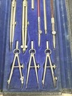 Keuffel   Esser Co  Usa S795-8 Series S Drafting Drawing Instrument Set In Case 