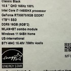 Msi Katana 15 Hx Qhd 1440p Nvidia Rtx 5070 Intel I7-14650hx 16gb Ram 1tb Ssd New