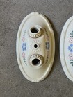 Four Porcelier Porcelain Ceiling Fixtures