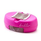  Magnetic Pin Cushion With Drawer - Strong Magnet Pin Holder One Size Fuchsia