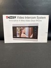 Tmezon Wired Video Door Phone Visual Intercom Doorbell System With Camera Touch