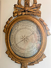 Gilded Wood Barometer Louis Xvi Period -18th Century- Torricelli-antique